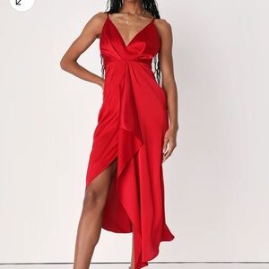 Red Lulus Dress